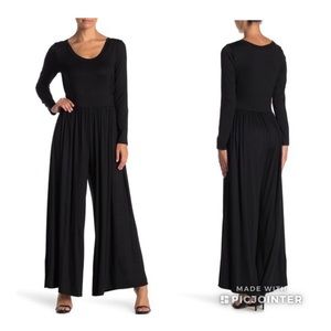 Petite Long Sleeve Jumpsuit